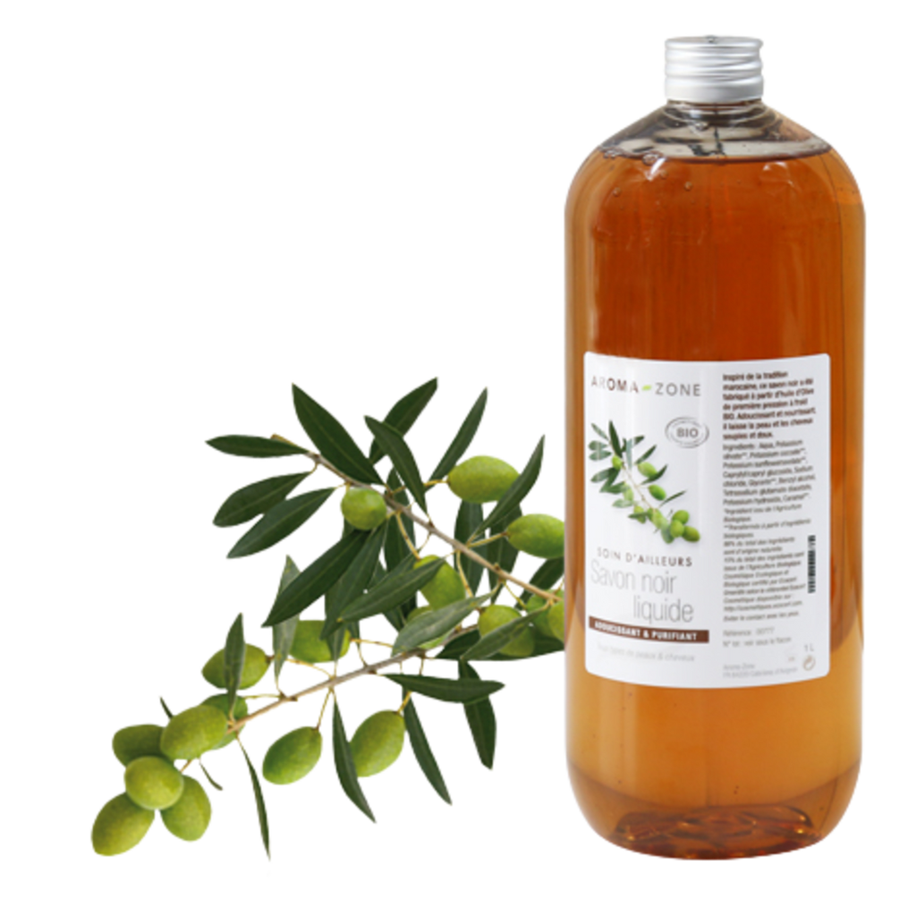 Organic Liquid Black Soap - Image 2