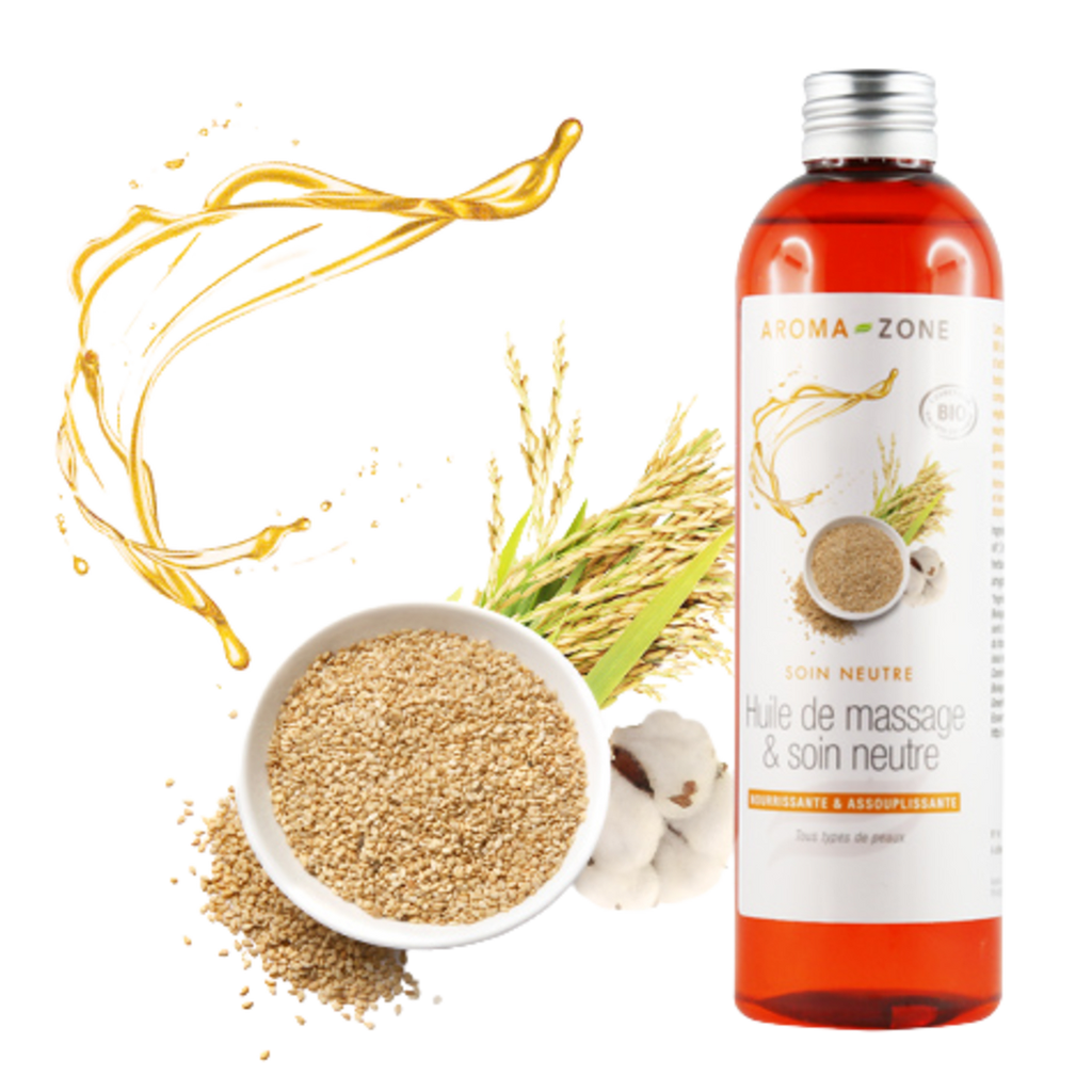 Organic neutral massage oil: 100% natural - Image 2