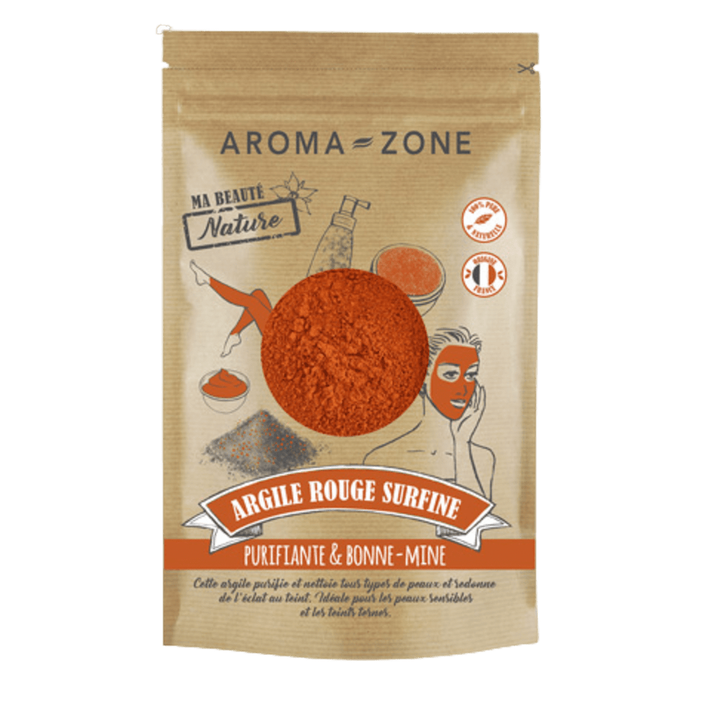 Superfine red clay