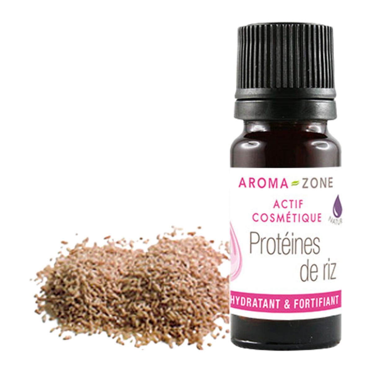 Rice proteins: hair and skin care