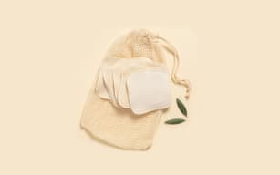 Organic cotton washable squares and pouch - Image 3