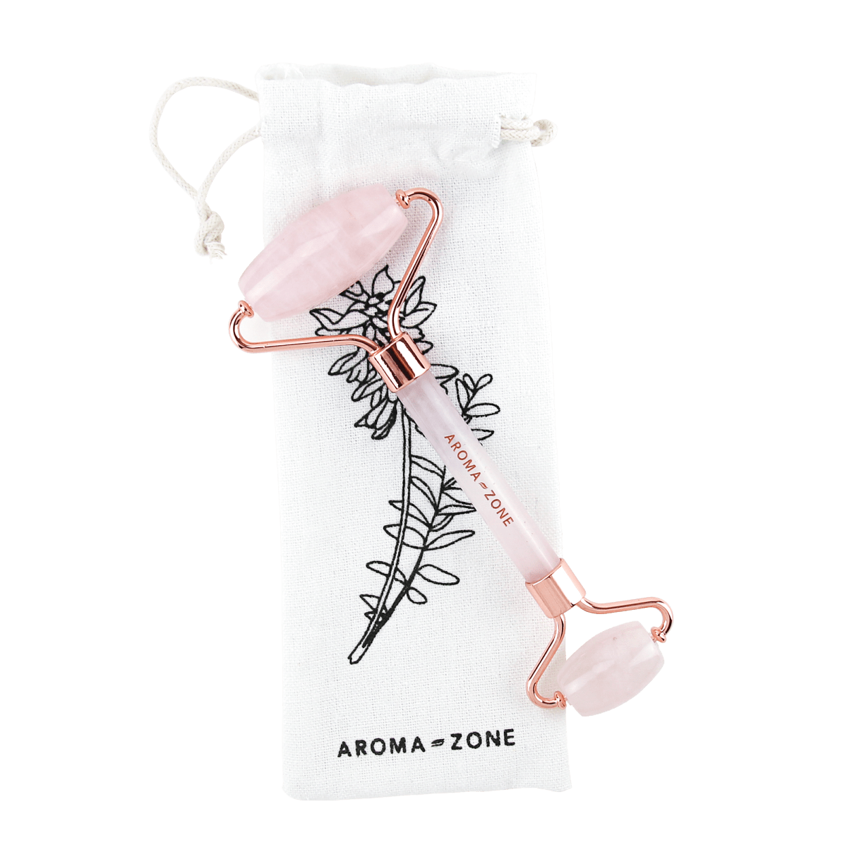 Rose Quartz Face Roller - Image 2