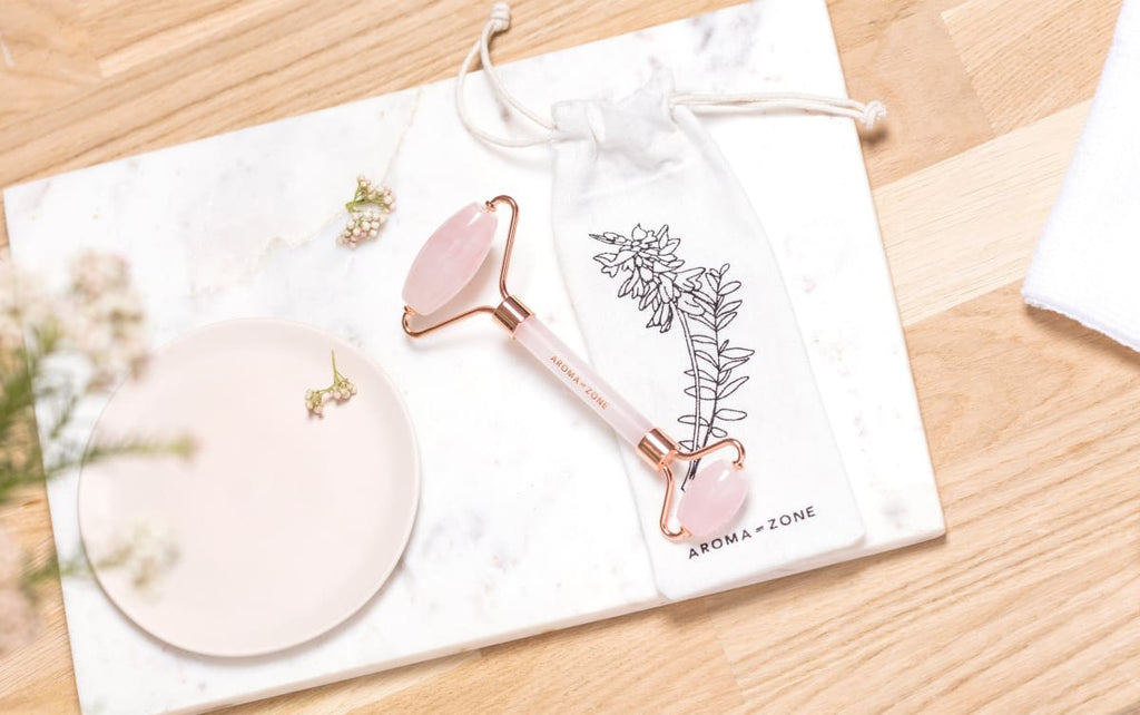 Rose Quartz Face Roller - Image 3