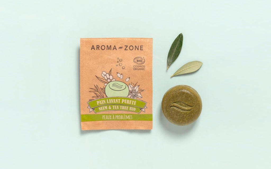 Purifying solid facial cleanser | combination and oily skin